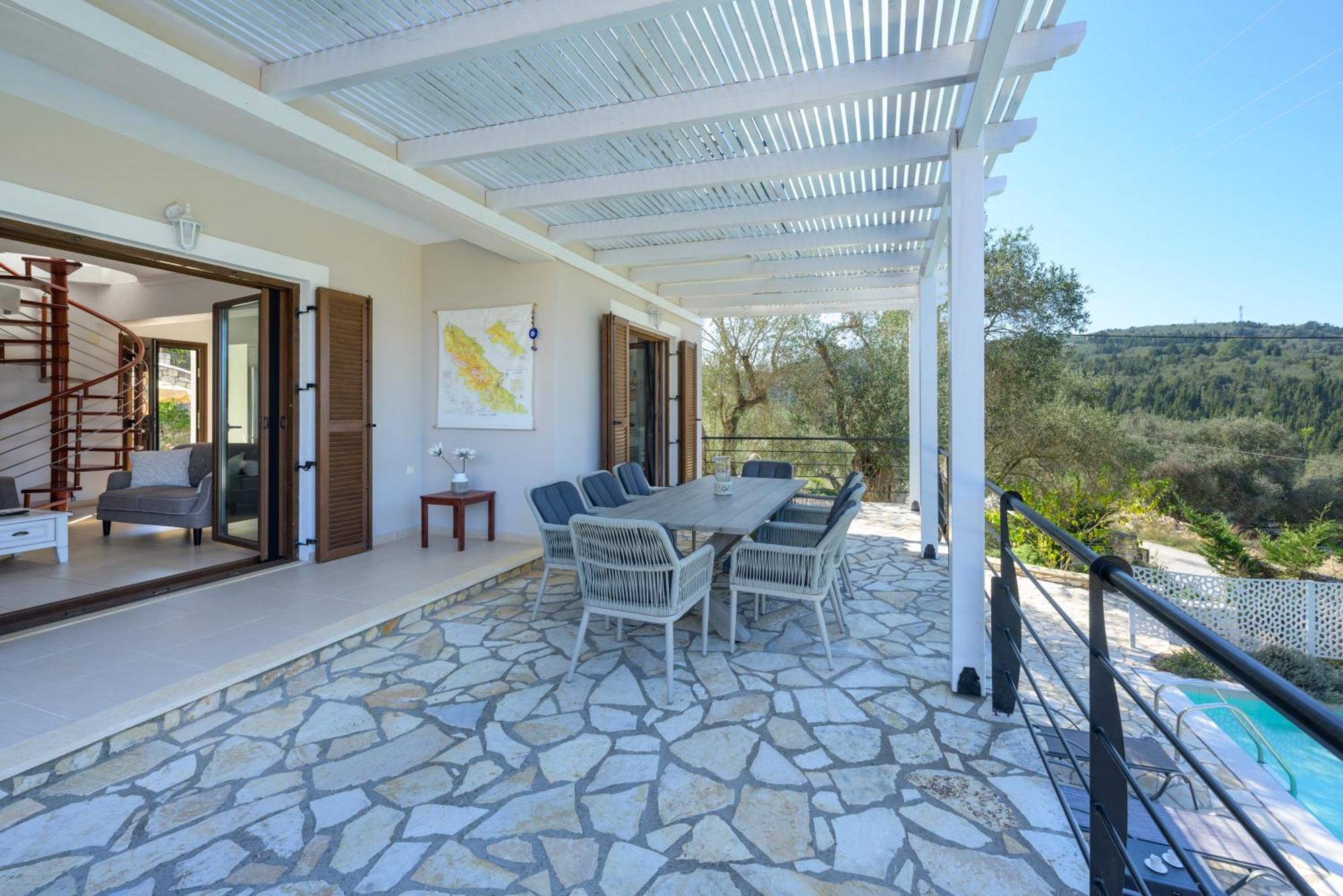 Villa Bougarini Haven Family Villa Rock Pool Oasis Ieromonachos ภายนอก รูปภาพ
